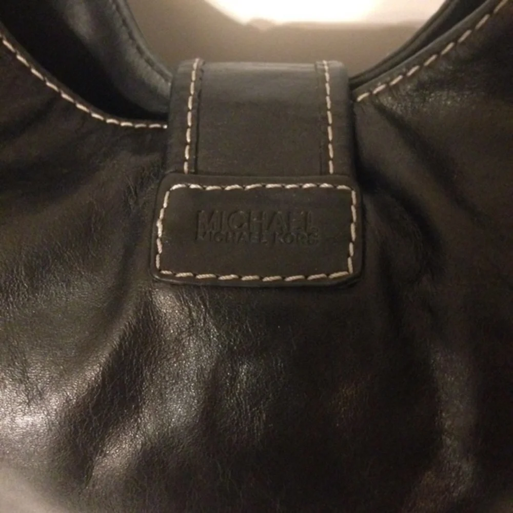 Michael Kors vintage black leather bag